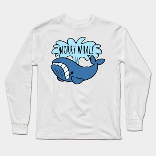 Worry Whale Long Sleeve T-Shirt